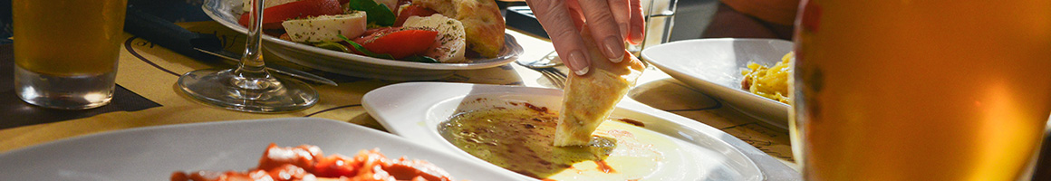 Eating Peruvian at Fina Estampa restaurant in Chatsworth, CA.